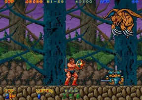 une photo d'Ã©cran de Rastan Saga 2 sur Arcade